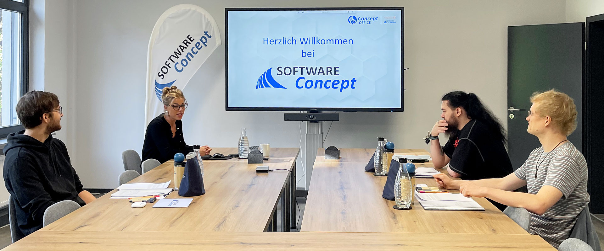 Teamzuwachs hoch drei